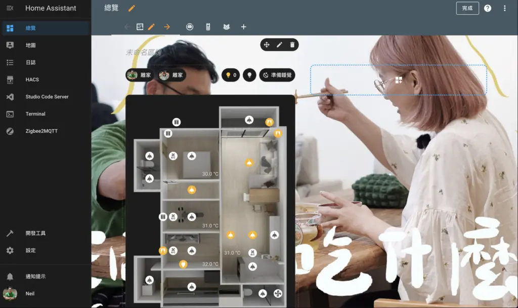 Dashboard 圖片背景設定