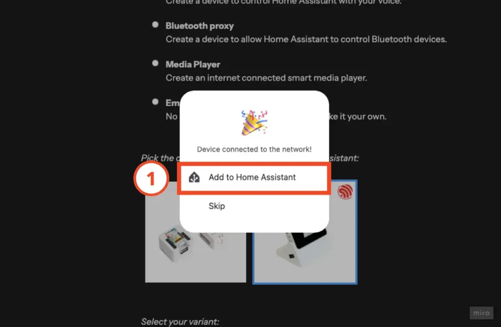 點擊「Add to Home Assistant」